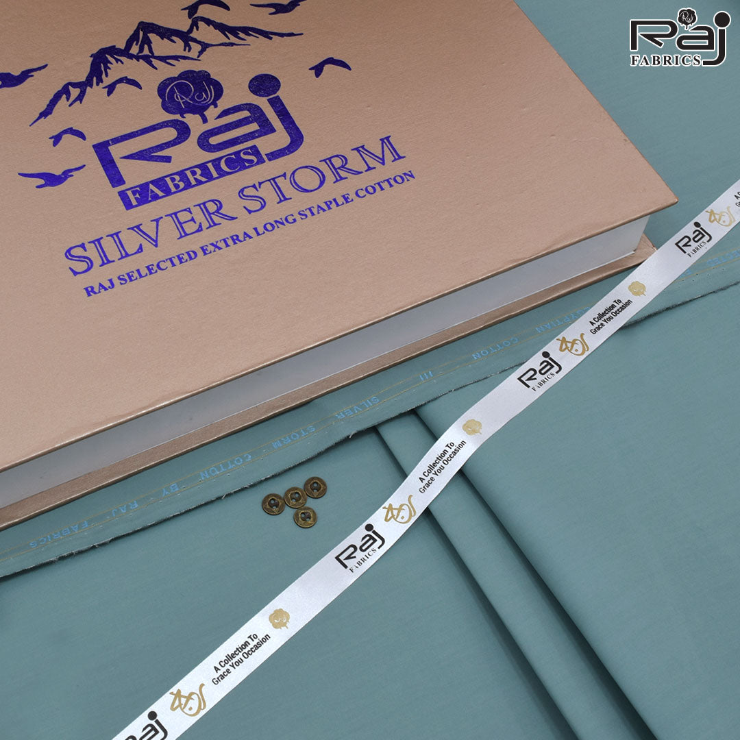 Silver Storm | Latha | Stiff Finish | Sea Green