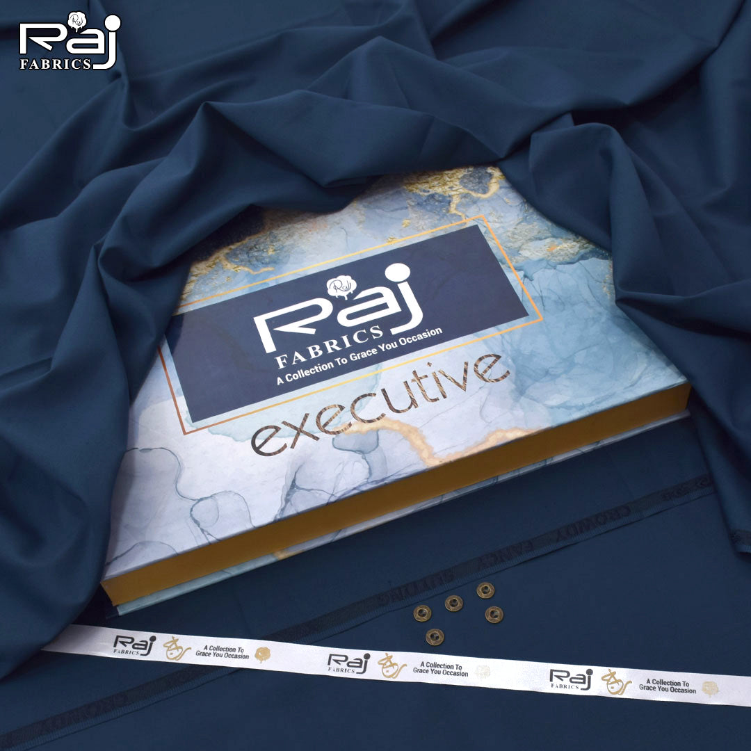 Wash & Wear | Wrinkle Free Fabric | Deep Navy Blue