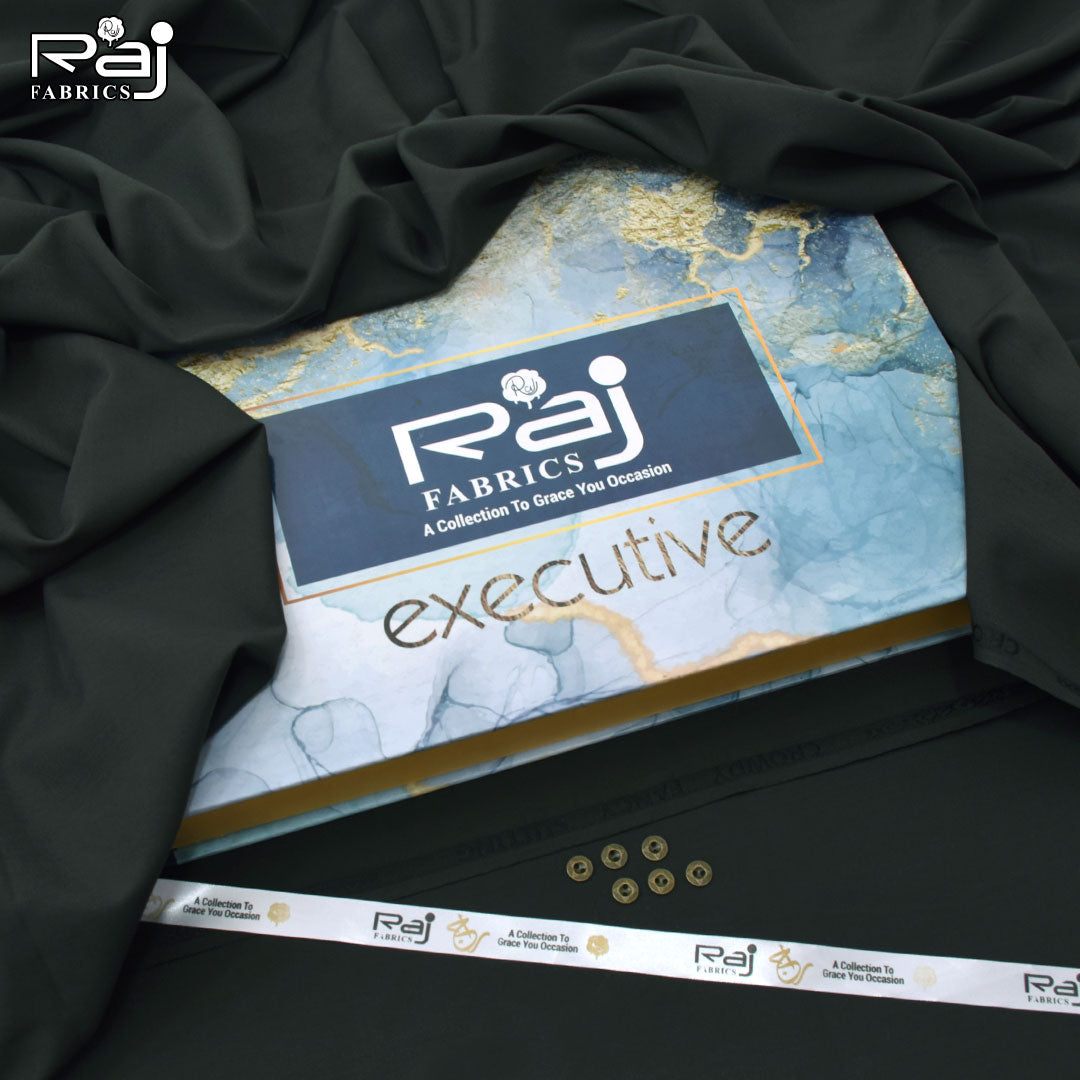 Wash & Wear | Wrinkle Free Fabric | Forest Green