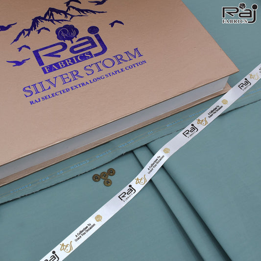 Silver Storm | Latha | Stiff Finish | Sea Green