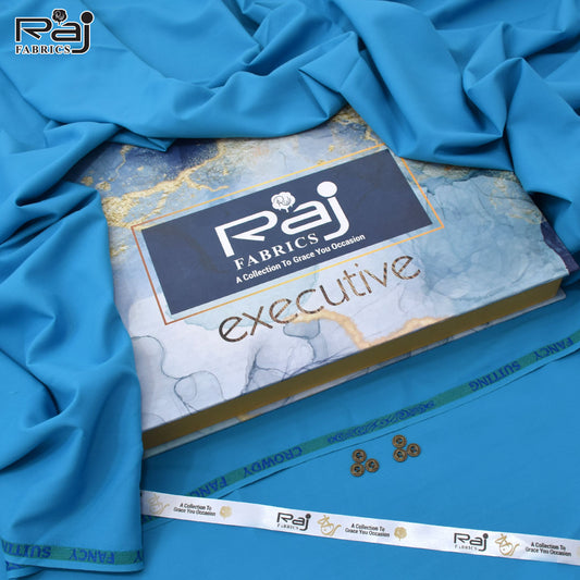 Wash & Wear | Wrinkle Free Fabric | Sky Blue