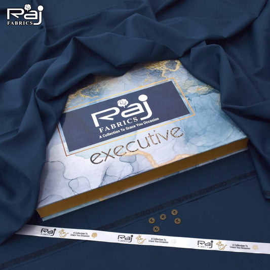 Wash & Wear | Wrinkle Free Fabric | Deep Navy Blue